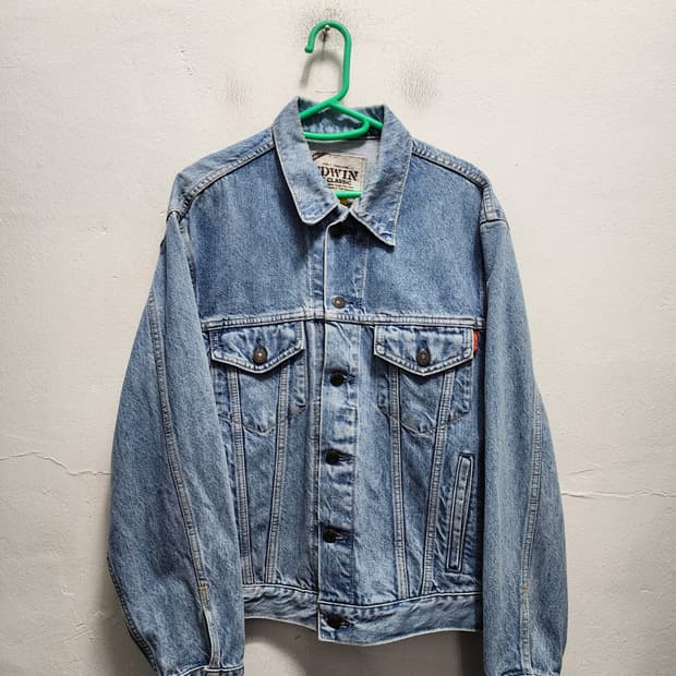 에드윈 90s US 클래식 데님 트러커자켓