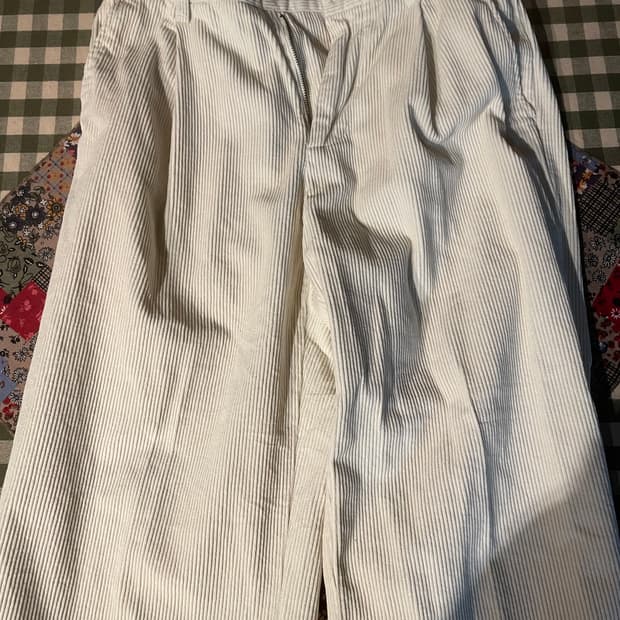 무신사 스탠다드 코듀로이 와이드 팬츠