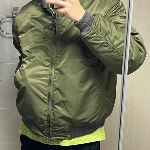 엔지니어드 가먼츠 LL Jacket flight satin nylon M