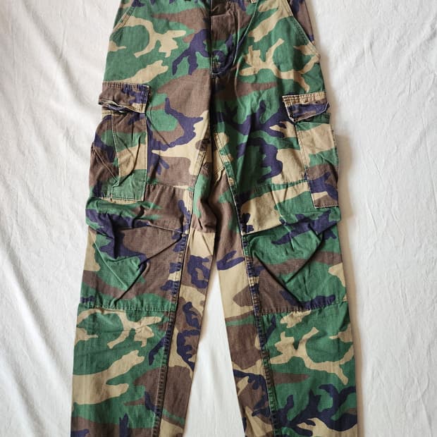 US army BDU woodland field pants