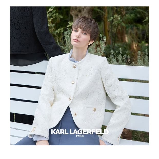 칼라거펠트 2025년 트위드자켓 새옷