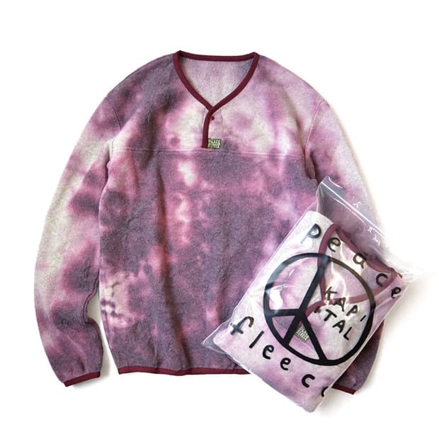 캐피탈 피스 플리스 4사이즈