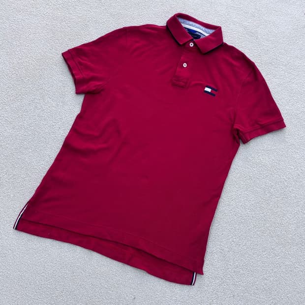 M 타미힐피거 슬림핏 반팔 티셔츠 0409E