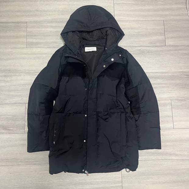 캘빈클라인 블랙 패딩L