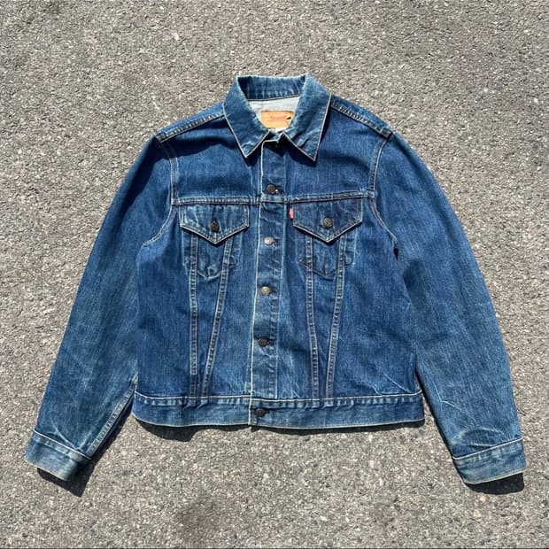 70's 리바이스 3세대 70505 데님 트러커 자켓