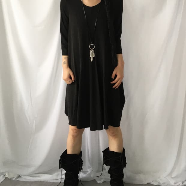 Line detail loose fit onepiece