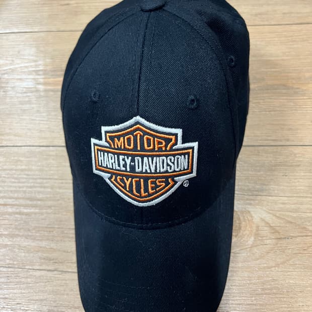 할리데이비슨 블랙 볼캡 모자