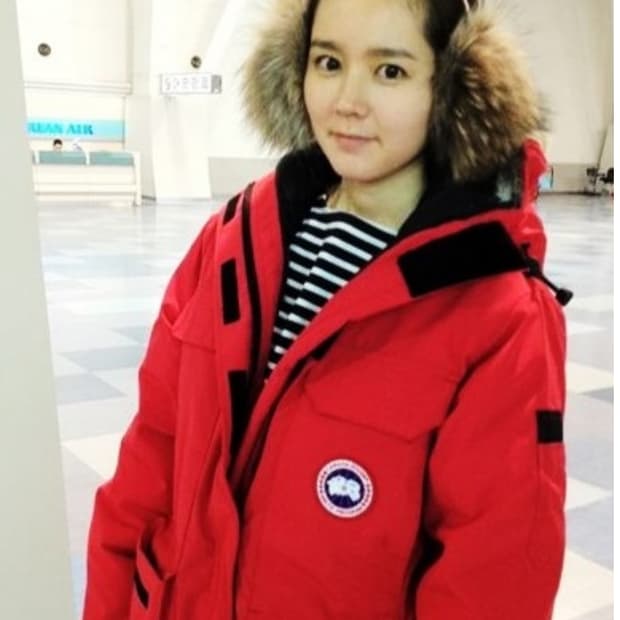 캐나다구스 여성 익스패디션 한가인 패딩 (55사이즈)