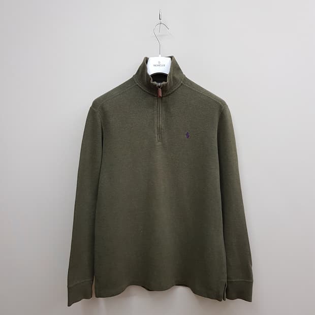 폴로 랄프로렌  하프집업 코튼 니트 S사이즈