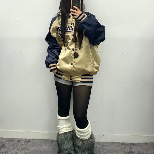 Mlb 오버핏 스타디움 자켓