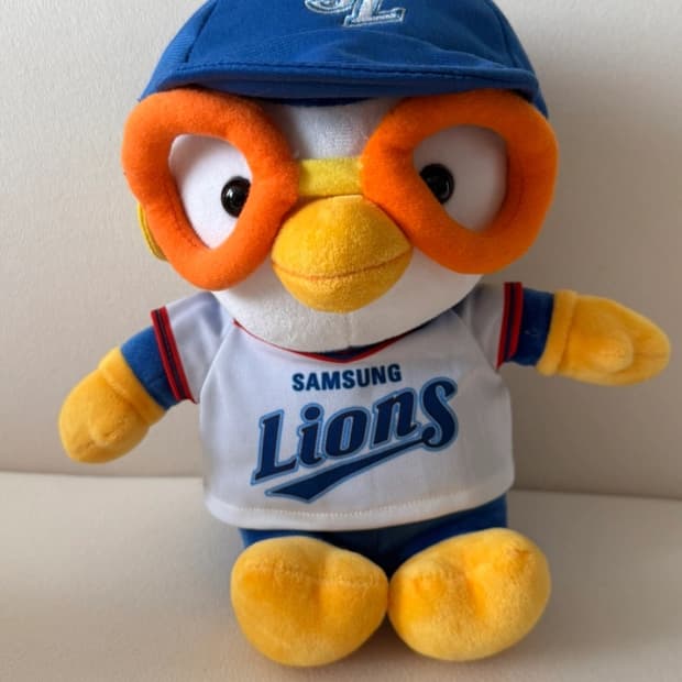 심성라이온즈 뽀로로 인형