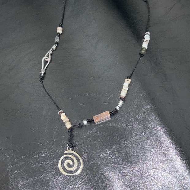 spiral necklace