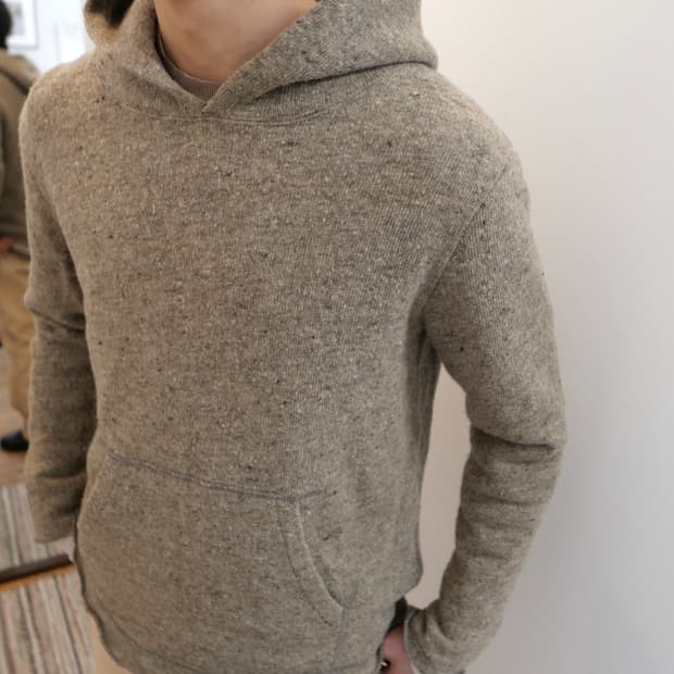 레미 릴리프 레이어드 니트 후디