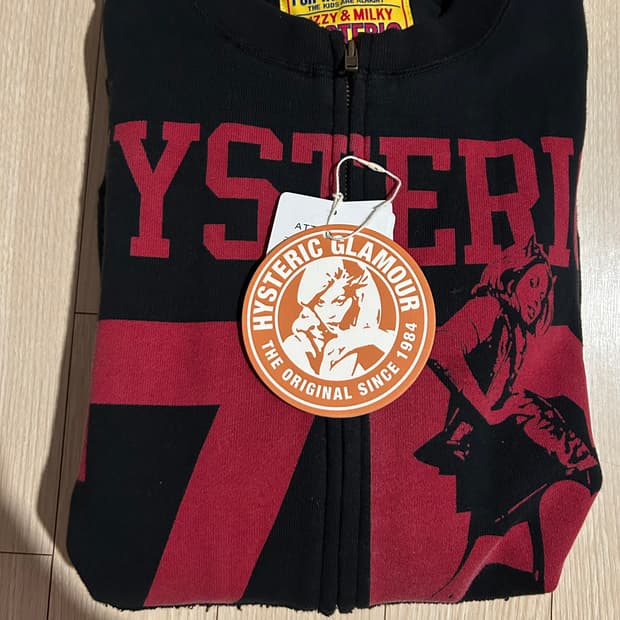 히스테릭글래머후드집업