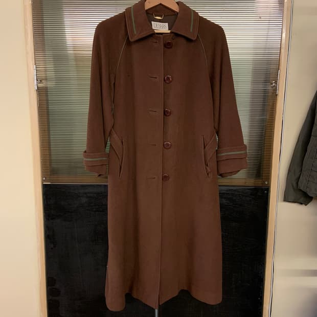 일본 빈티지 울블렌드 코트