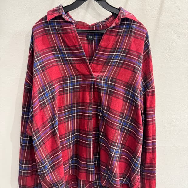 japan uniqlo 언발 체크SH