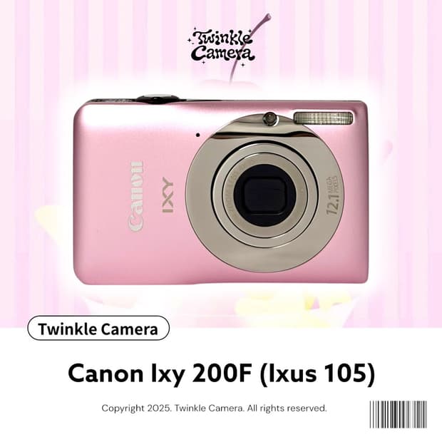 (리즈,예지💖) Canon ixy 캐논 익시 200F (익서스 105)