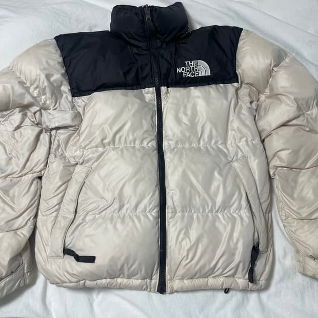 Northface nuptse hybrid down ball jacket