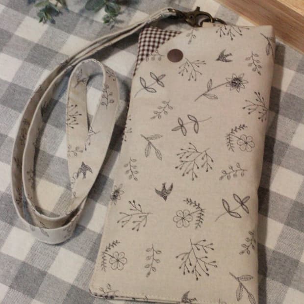 핸드메이드 목걸이 안경 파우치