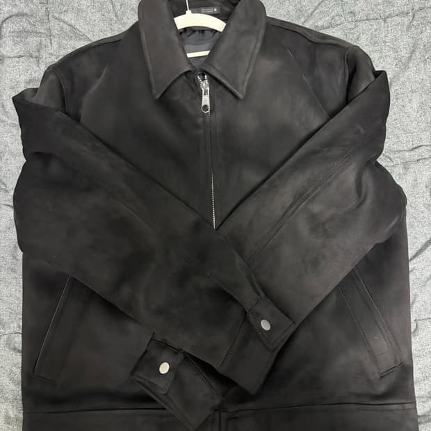 자라 크롭핏 스웨이드 자켓