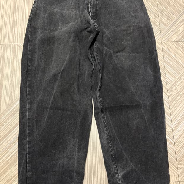 라브로스 데이지 블랙 팬츠 L