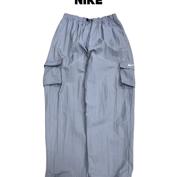 나이키 우먼스 에센셜 하이라이즈 우븐 카고 팬츠