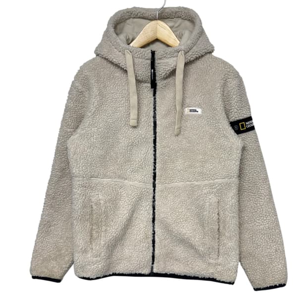 네셔널지오그래픽 와펜 뽀글이 후리스자켓