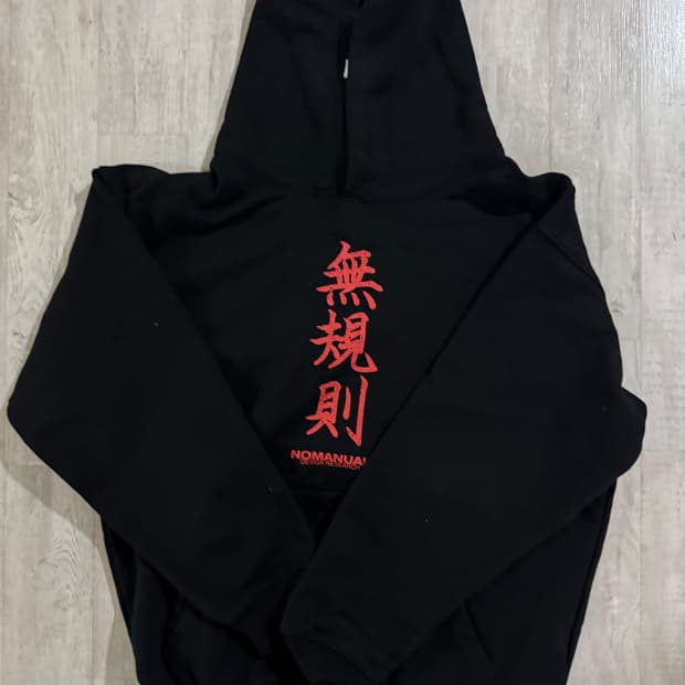 노매뉴얼 후드티 (m) 땐 땐 새상품 