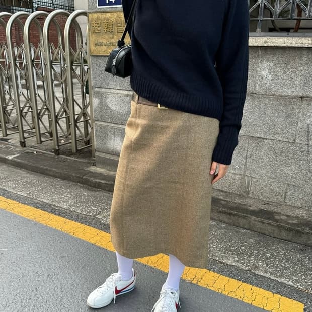 샵클루 klue 울스커트