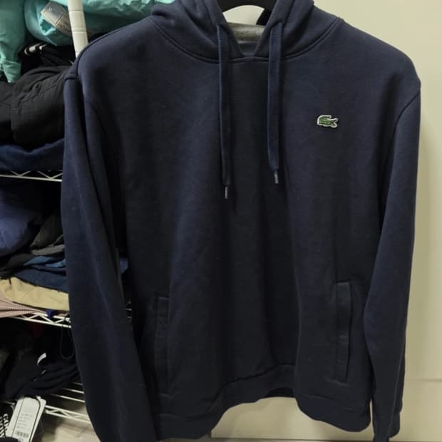 라코스테후드티 기모 6사이즈