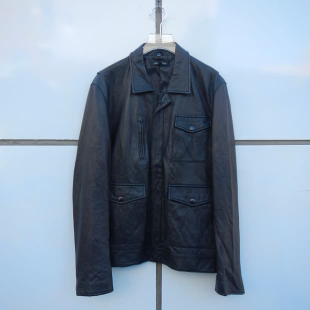 Vintage World exe Leather Jacket
