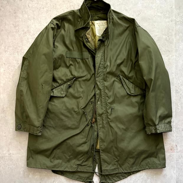 70's 미군 M-65 피쉬테일 파카 M-R 풀세트