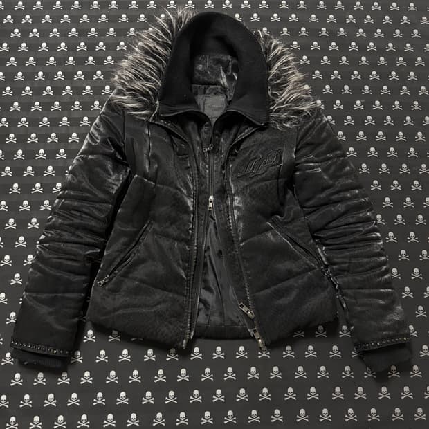 “Midas” Python Fur jacket