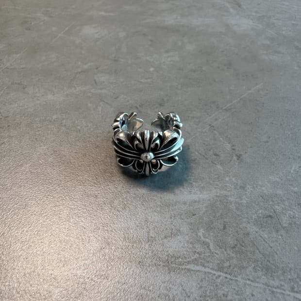 크롬하츠 더블 플로랄 링 us 10.5 반지