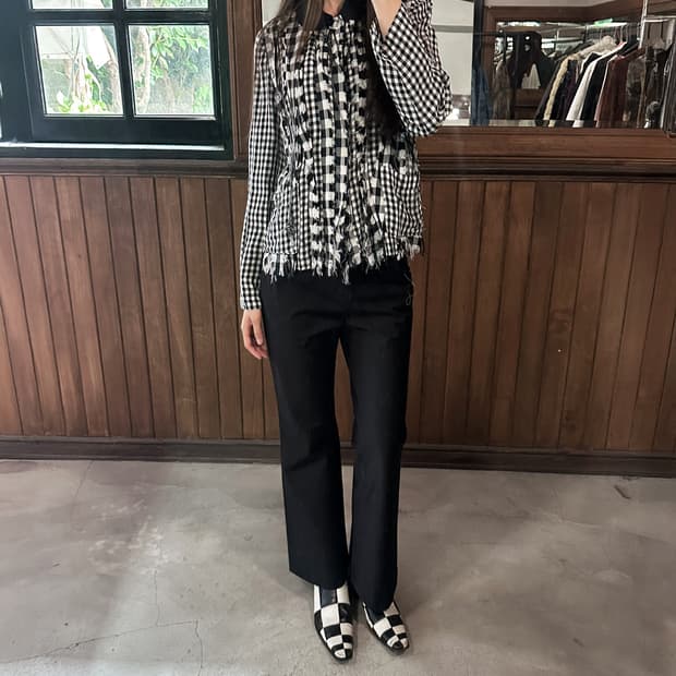 COMME DES GARCONS bootcut trousers