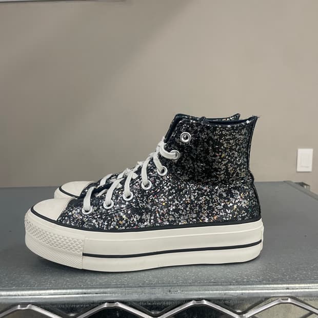 컨버스 척테일러 글리터 하이탑 235