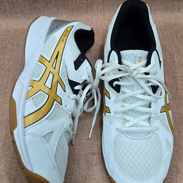 아식스 270mm- 배드민턴 탁구 인도어 신발 RIVRE CS 남성