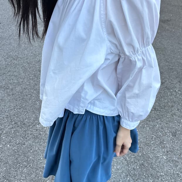꼼데가르송 블라우스