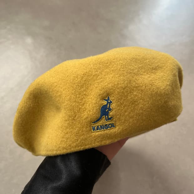 캉골 헌팅캡 옐로