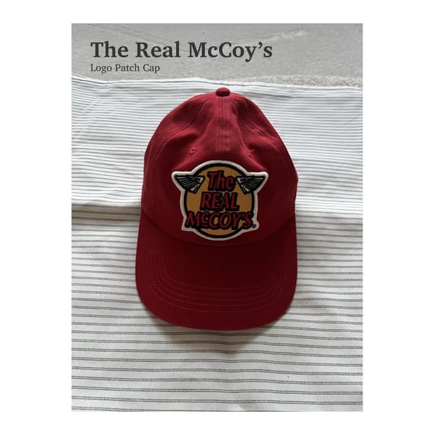 리얼 맥코이 패치 캡