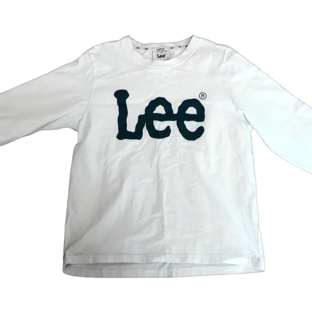 리 lee 롱슬리브 긴팔티 화이트