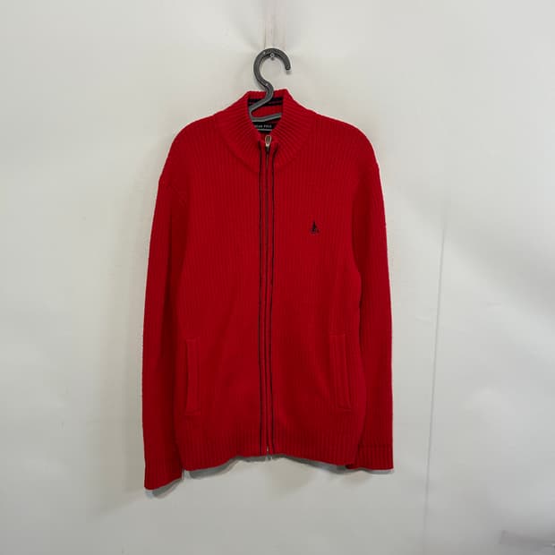 빈폴 남성 니트 집업 100