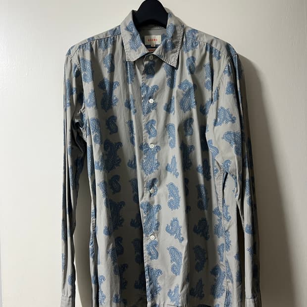 Beams 페이즐리 셔츠