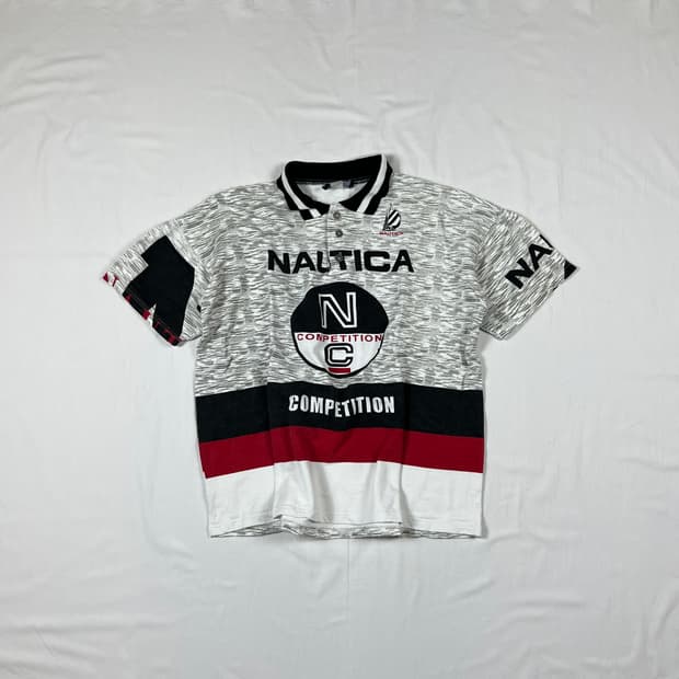 90‘s 노티카 competition 반팔 피케셔츠