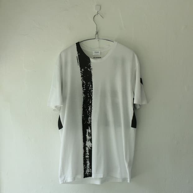 질 샌더 화이트 티셔츠 