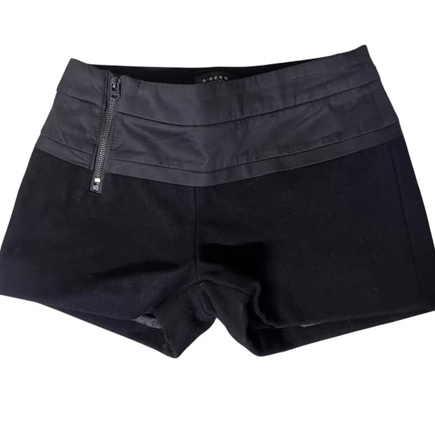 울 숏츠 y2k 갸루 펑크