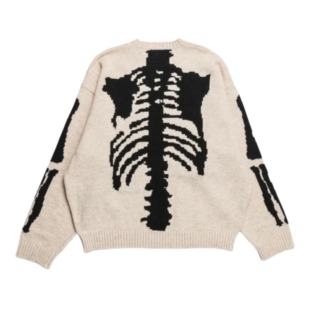 캐피탈 5G 울 본 크루넥 스웨터 카나리