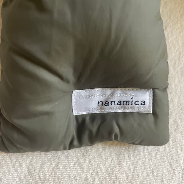 나나미카 nanamica 패딩 머플러 카키 맨즈