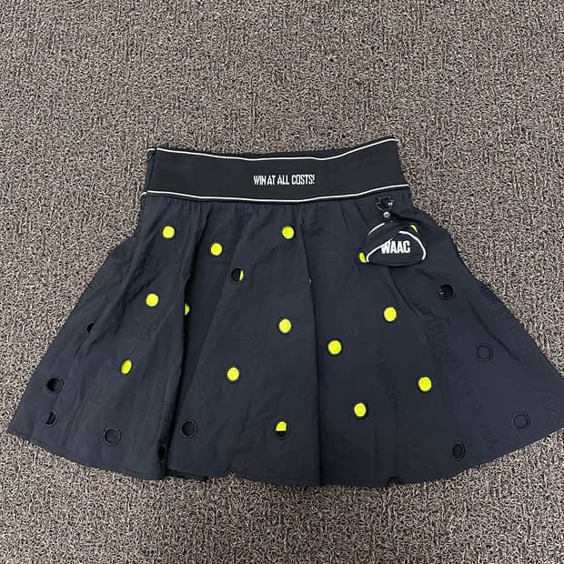 WAAC 왁 여성 골프웨어 미니스커트 치마 28인치