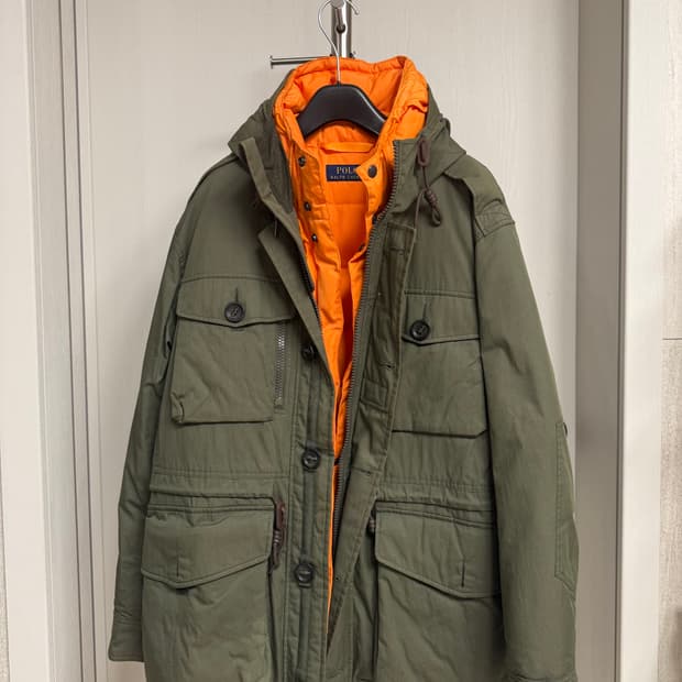 폴로 야상 패딩 M사이즈